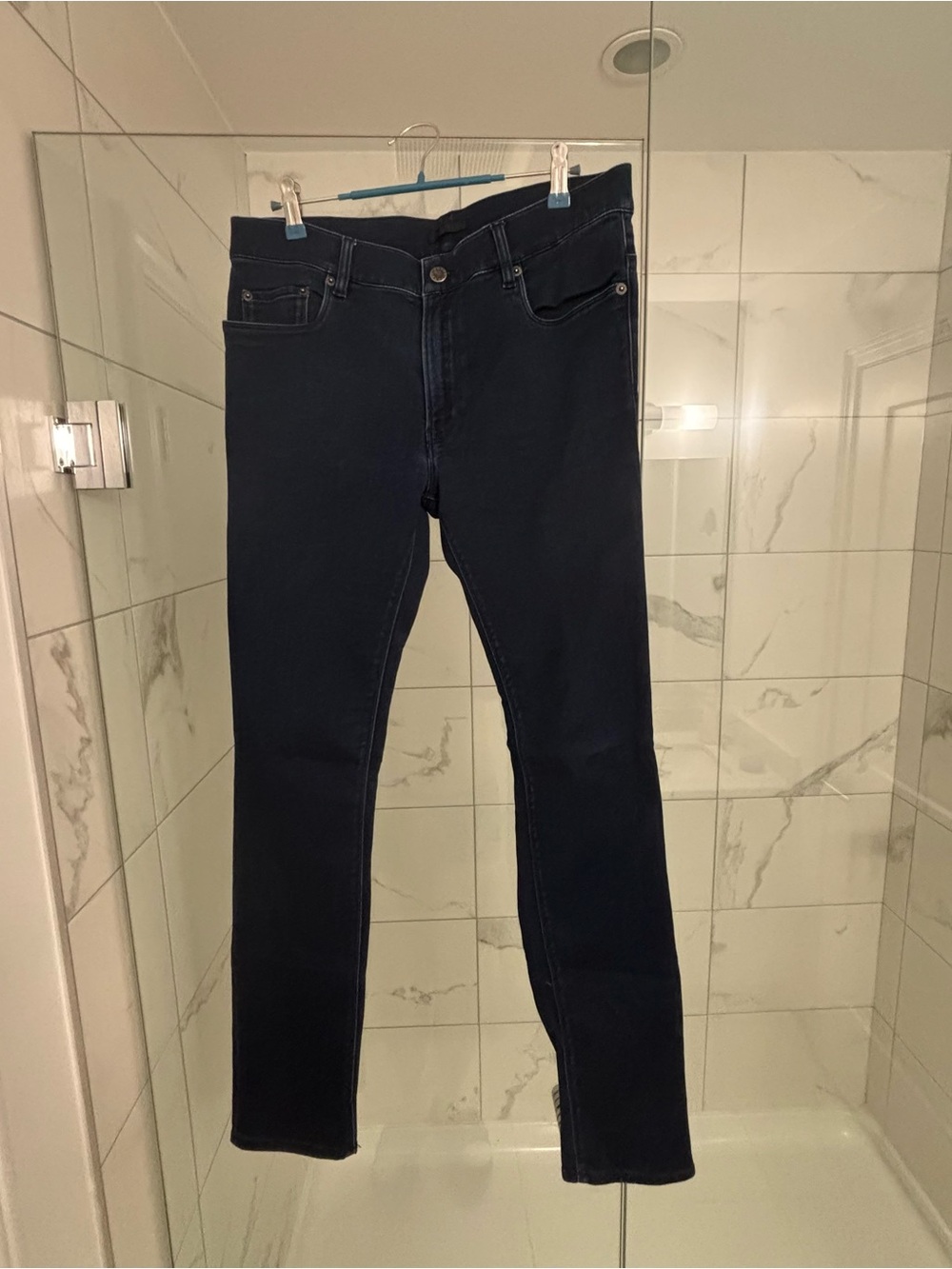 Prada Men's Slim Dark Navy Jeans